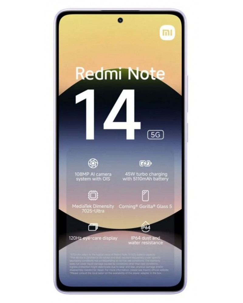 XIAOMI REDMI NOTE 14 5G