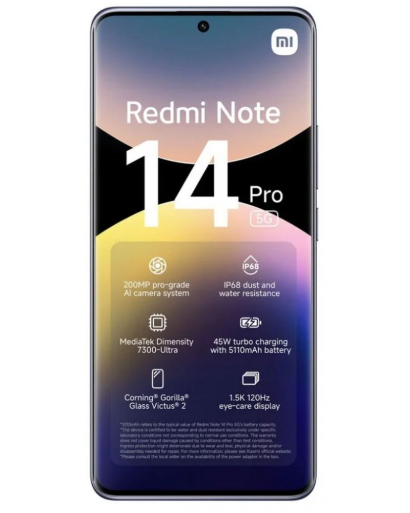 XIAOMI REDMI NOTE 14 PRO 5G