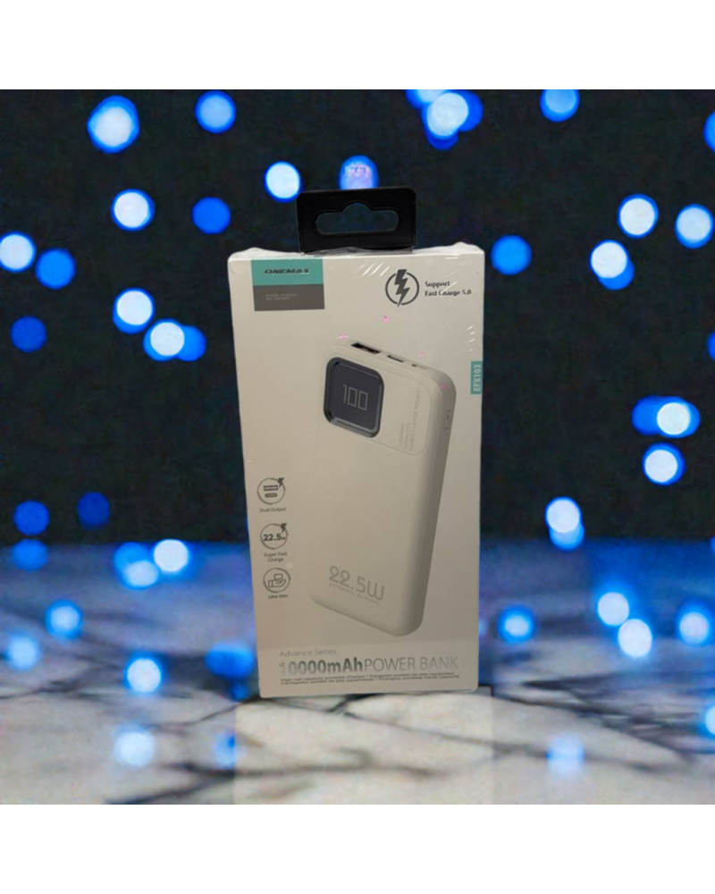 Onemax-EFX103 Powerbank 10000mAh/22.5W Onemax-EFX103 Powerbank 10000mAh/22.5W