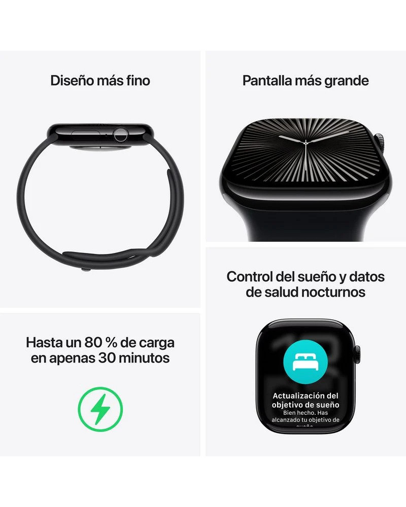 Apple Watch Series 10 GPS  | Envío 72h y Garantía Oficial