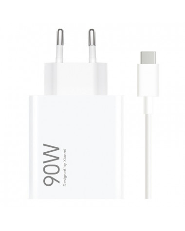 Cargador Xiaomi 90W HyperCharge USB-A + Cable | Envío 48h
