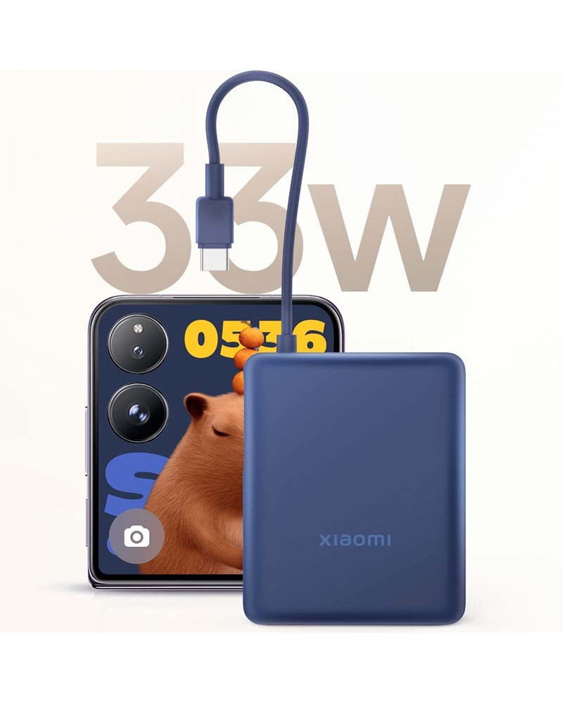 Power Bank Xiaomi 10000mAh 33W | Carga Rápida y Compacta