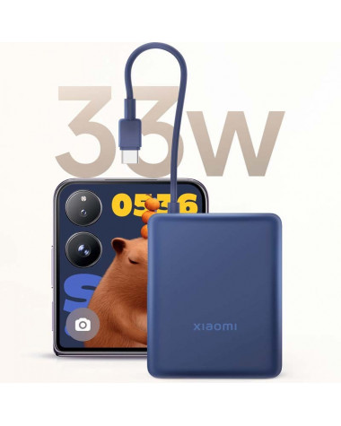 Power Bank Xiaomi 10000mAh 33W | Carga Rápida y Compacta