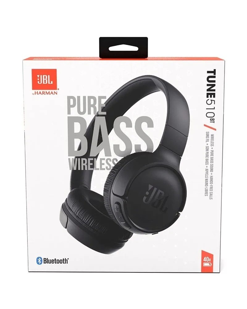 Comprar JBL TUNE 510BT | Auriculares Bluetooth 40 h + Plegables