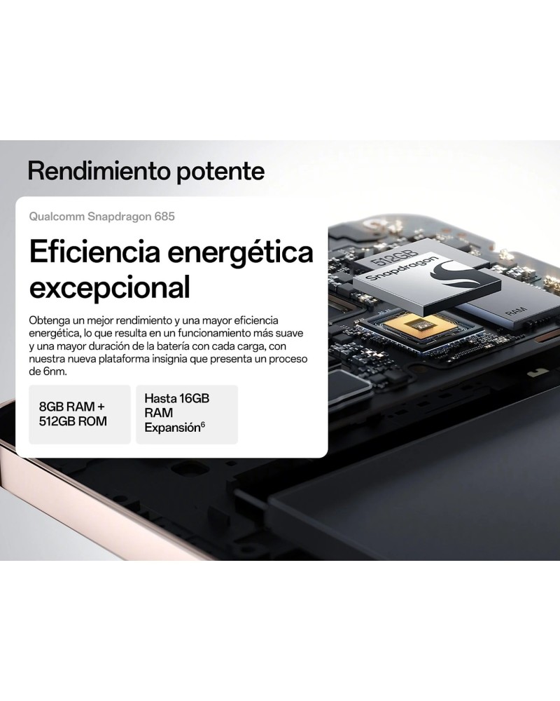 OPPO Reno 12 FS 4G 512 GB – OLED 6,67″ • Envío España