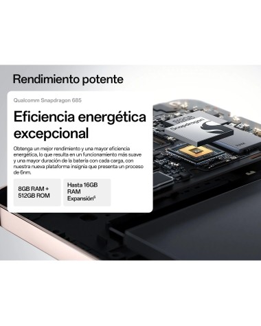 OPPO Reno 12 FS 4G 512 GB – OLED 6,67″ • Envío España