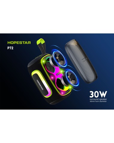 Hopestar P72 30 W Bluetooth IPX5 | Altavoz portátil
