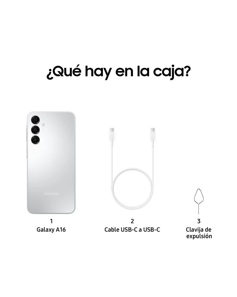 Samsung Galaxy A16 LTE 128GB | Pantalla 6.7'' | Cámara 50MP