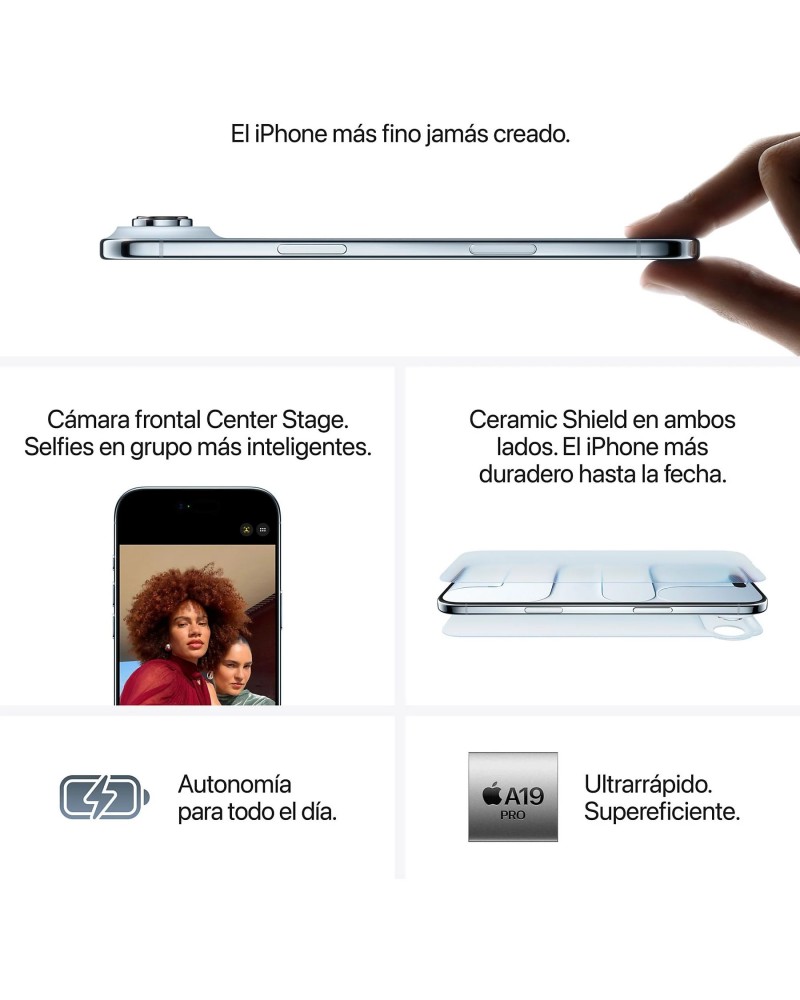 iPhone Air • Ultrafino 5,6 mm • Envío 24h España