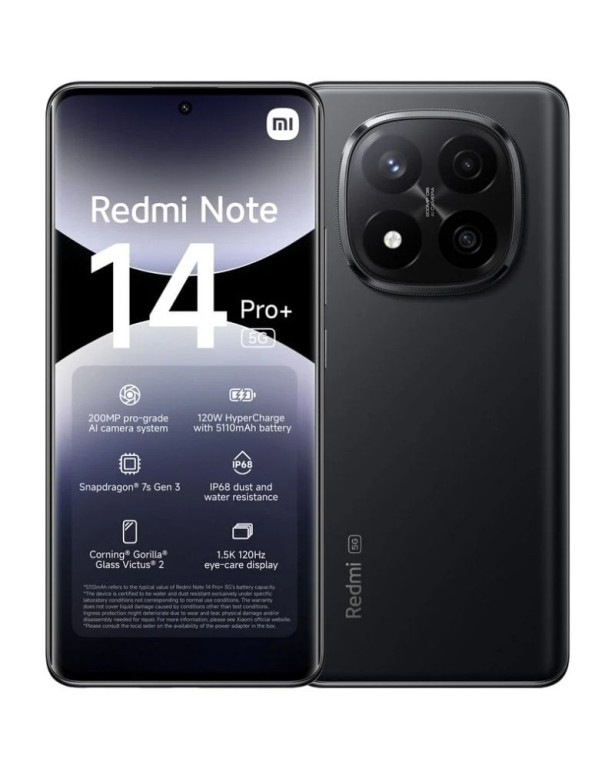 Xiaomi Redmi Note 14 Pro+ 5G | Cámara 200MP y Carga 120W