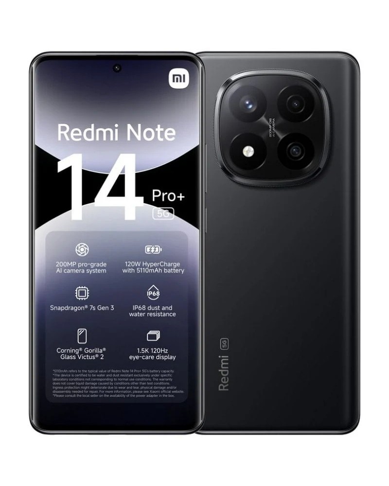 Xiaomi Redmi Note 14 Pro+ 5G | Cámara 200MP y Carga 120W
