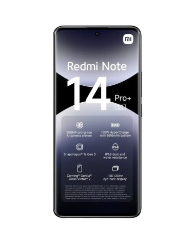 Xiaomi Redmi Note 14 Pro+ 5G | Cámara 200MP y Carga 120W
