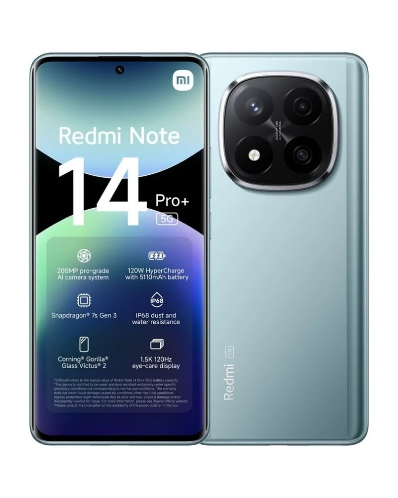 Xiaomi Redmi Note 14 Pro+ 5G | Cámara 200MP y Carga 120W