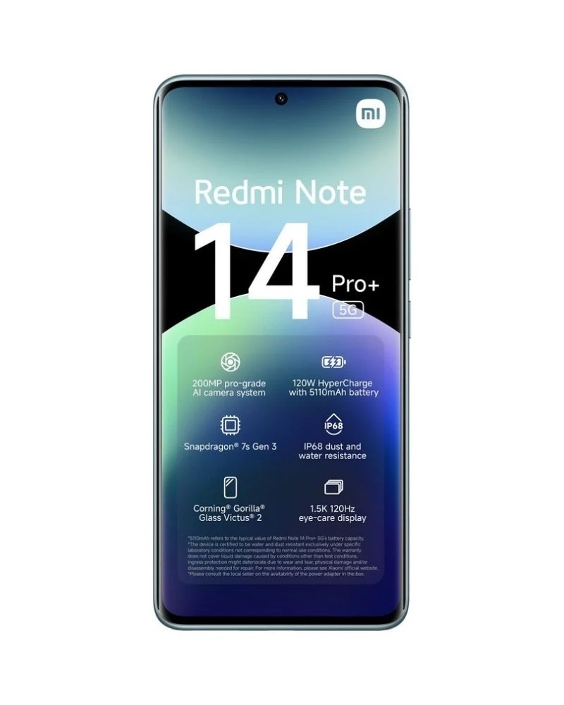 Xiaomi Redmi Note 14 Pro+ 5G | Cámara 200MP y Carga 120W