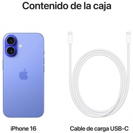 Apple iPhone 16 Plus 256GB – Pantalla 6.7'' y Cámara 48MP