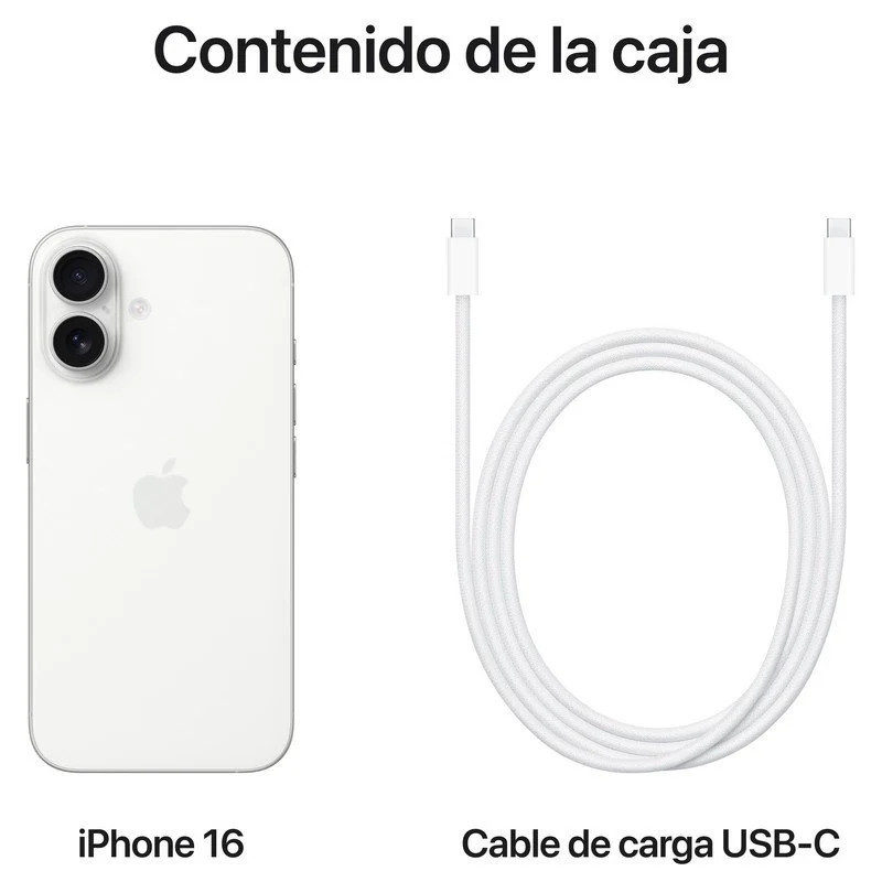 Apple iPhone 16 Plus 256GB – Pantalla 6.7'' y Cámara 48MP