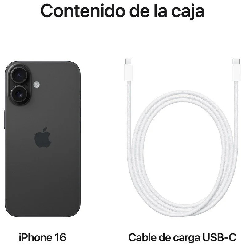Apple iPhone 16 Plus 256GB – Pantalla 6.7'' y Cámara 48MP
