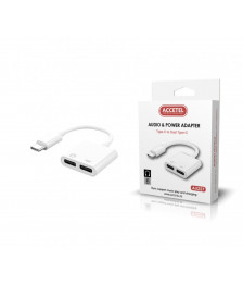 ADAPTADOR AUDIO TYPE-C TO DUAL TYPE-C