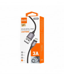 CABLE DE CARGA LIGHTNING NEGRO IDUSD