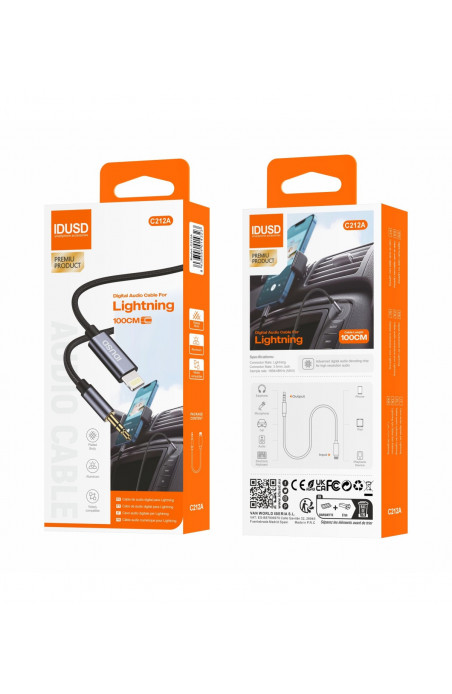 CABLE DE AUDIO JACK/LIGHTNING IDUSD