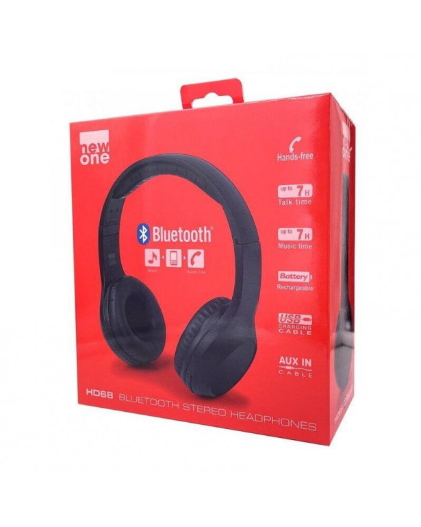 Cascos Inalámbricos HD68 New One – Sonido Estéreo Bluetooth 5.0