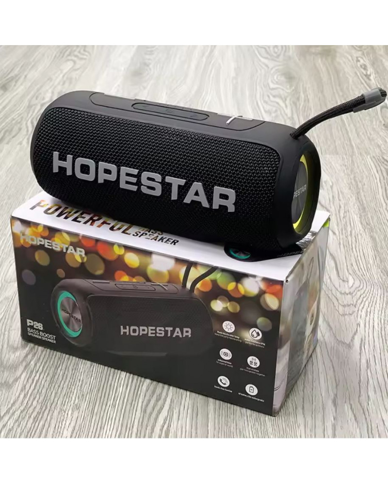 Altavoz Bluetooth Hopestar P26 – Potente y Resistente al Agua Altavoz Bluetooth Hopestar P26 – Potente y Resistente al Agua