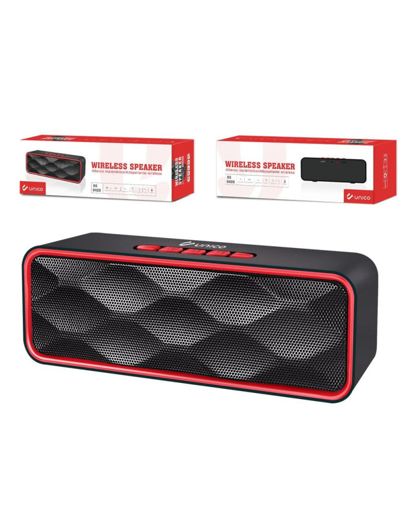 Altavoz Bluetooth UNICO BS9429 - Sonido Portátil de Alta Calidad Altavoz Bluetooth UNICO BS9429 - Sonido Portátil de Alta Calidad