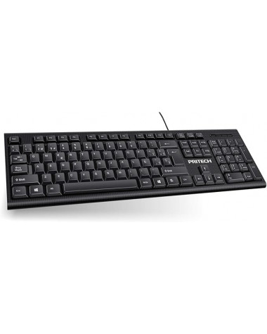 Teclado PRITECH PBP-250 USB - Alta sensibilidad y comodidad